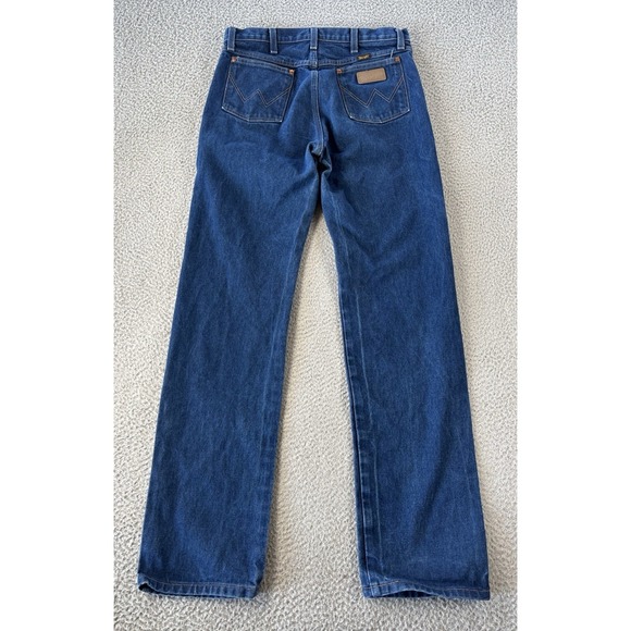 Wrangler Jeans Mens 34x36 (Fits 34x34) 13MWZ Cowboy Boot Cut Rodeo Denim - Picture 7 of 10